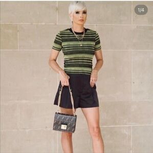 Zara Short Sleeve Top Size Medium